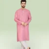 Embroidered Cotton Kurta for Men