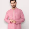Embroidered Cotton Kurta for Men