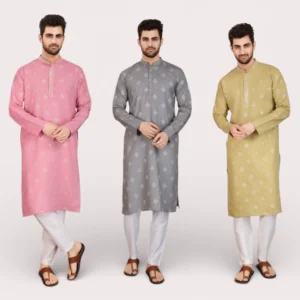 Men’s Banglory Silk Kurta – Festive Wear (Set & Single) (Copy2)