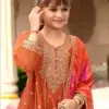 kids anarkali gown set