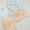 NZ-LR-KPS-LFH OC DN 249-PO-3 Designer Peach and Off White Embroidered Girls Palazzo Set with Dupatta